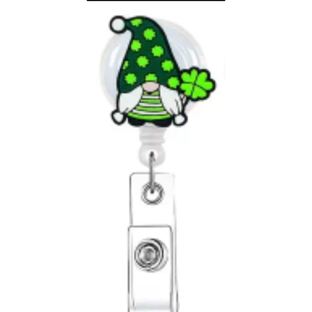 Badge Reel One Size Green